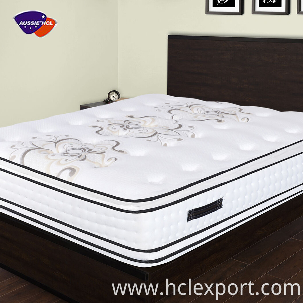 The best factory AUSSIE sleeping well full inch rolled a box mattresses double king gel memory foam spring mattress